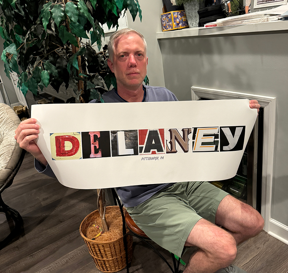 Custom Sign Without Frame (Cheaper to ship)